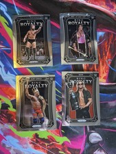 2023 Panini Prizm WWE - 4 Card Lot Ring Royalty Edge Kurt Dibiase Bret Hart