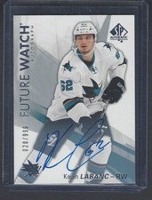 2016-17 SP Authentic Future Watch Rookie KEVIN LABANC Auto #20/999
