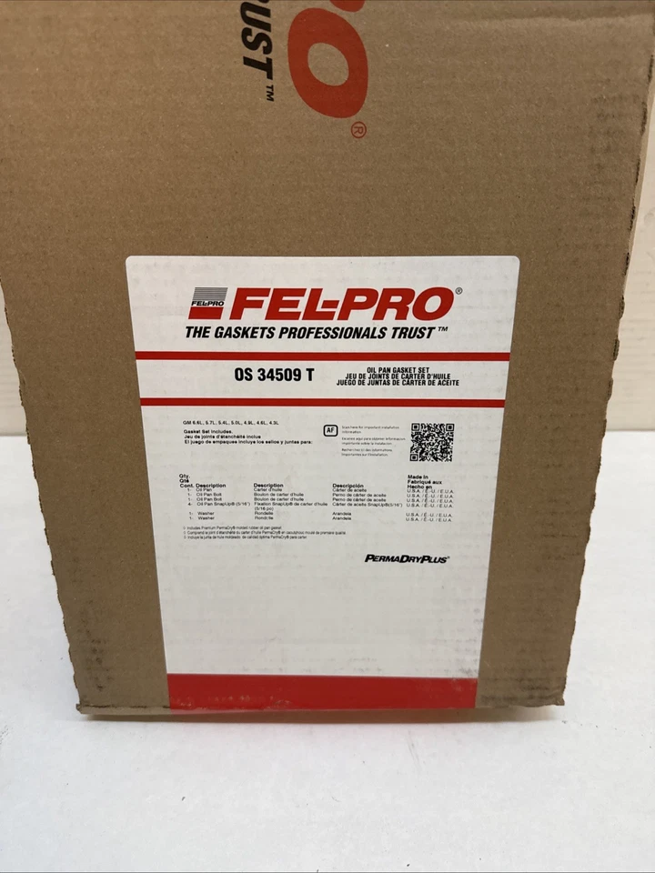 Juego de juntas de cárter de aceite Fel-Pro OS 34509 T Foto 2 de 3