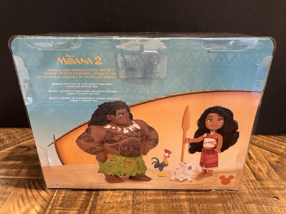Disney Moana 2 Moana & Maui Voyager Petite Gift Set Toy NIB SEALED