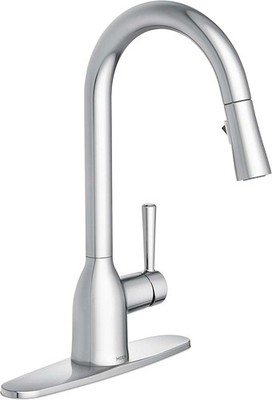Moen 87233 Adler Einhebel-Küchenarmatur Hoch Chrom