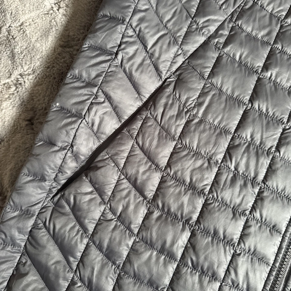 Ben Sherman Men's L Gray Synthetic Puffer Jacket Full Zip Thermoball Nano Puff - Image 4 of 4