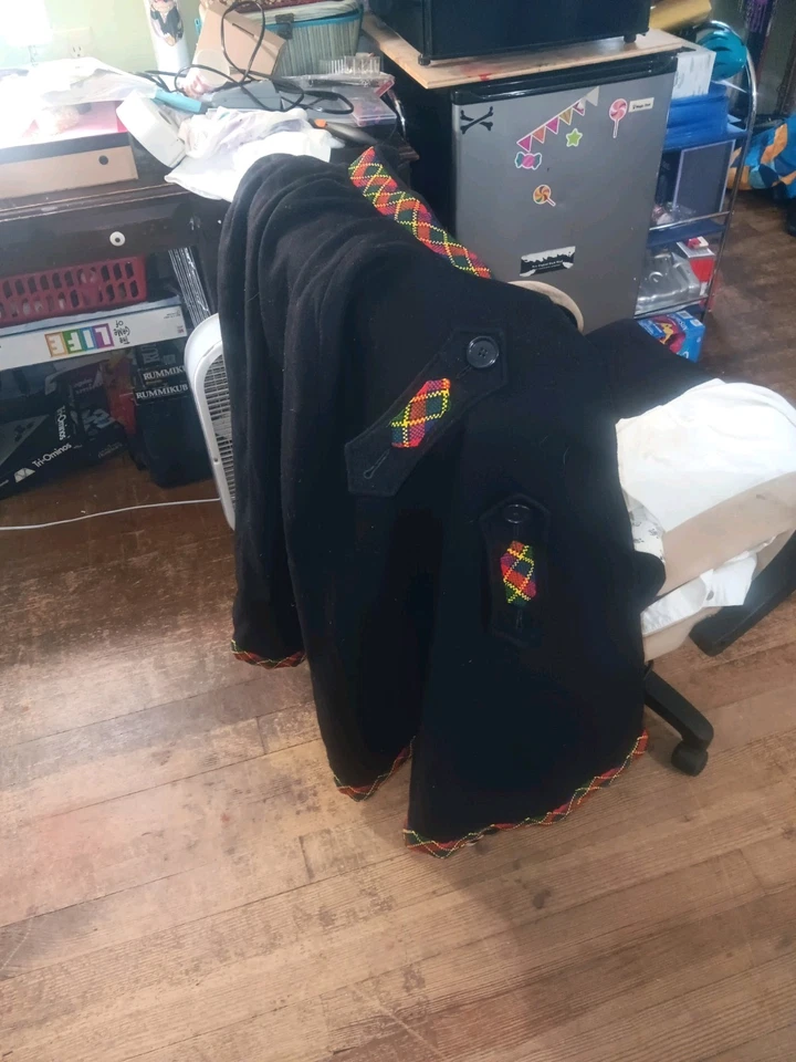 Capa de enfermera de lana vintage por Uniform Center of Boston/Nursewear Foto 2 de 3