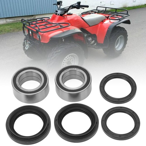 Both Front Wheel Bearing Seal Kits For Honda TRX300FW Fourtrax - Foto 6