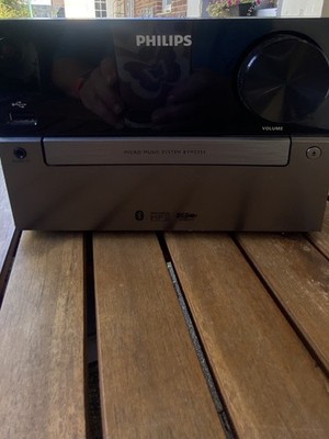 Philips Mini Stereoanlage BTM2335/12 ohne Fernbedienung 