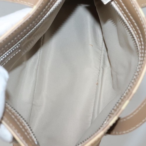 Burberry Nova Check Beige Canvas Handbag Authentic - Picture 14 of 20