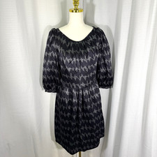 Milly of New York 100% Silk Dress Shift Quiet Luxury USA Made in Women’s Sz 12