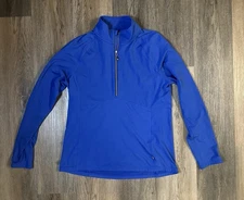Cutter & Buck Royal Blue Men’s Large Quarter Zip Pullover