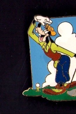 Disney Tokyo Resort Tokyo Land Old Goofy Playing Pin
