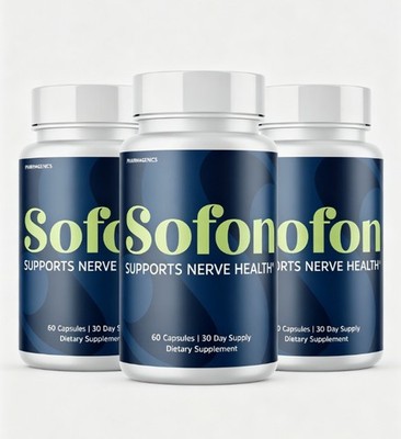 Sofon Nerve Health Formula Dietary Supplement- 60 Capsules 1-3 pack US