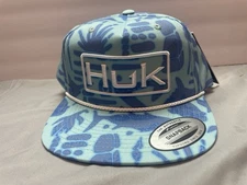 Huk Trucker Hat - NWT Tiki Beach Rope - Adjustable SnapBack MSRP: $30 Yupoong