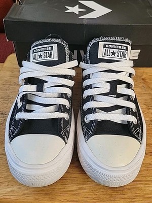 Size 7.5 - Converse Chuck Taylor All Star Move Low Black W