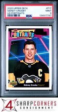 2020 UPPER DECK UD PORTRAITS #P17 SIDNEY CROSBY POP 2 PSA 9