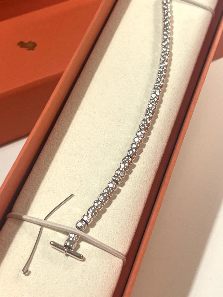 DoDo braccialetto granelli argento nuovo - Immagine 2 di 4