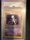 1999 Pokemon French 1st Edition Mewtwo-Holo PSA 8