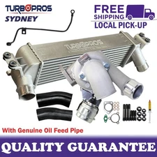 Billet Turbo&Intercooler+Hoses&Oil Feed Pipe For Hyundai iLoad / iMax D4CB 2.5L