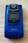 Sanyo Katana Scp-6600 Blue ( Sprint ) Very Rare Cellular Flip Phone - Untested