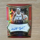 2025 Panini Select WNBA Natasha Howard Indiana Fever Red Prizm Auto #SG-NH /99