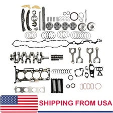 G4KJ 2.4L Rebuild Overhaul Kit-Crankshaft/Con Rods/Timing Chain For 23410 2G500