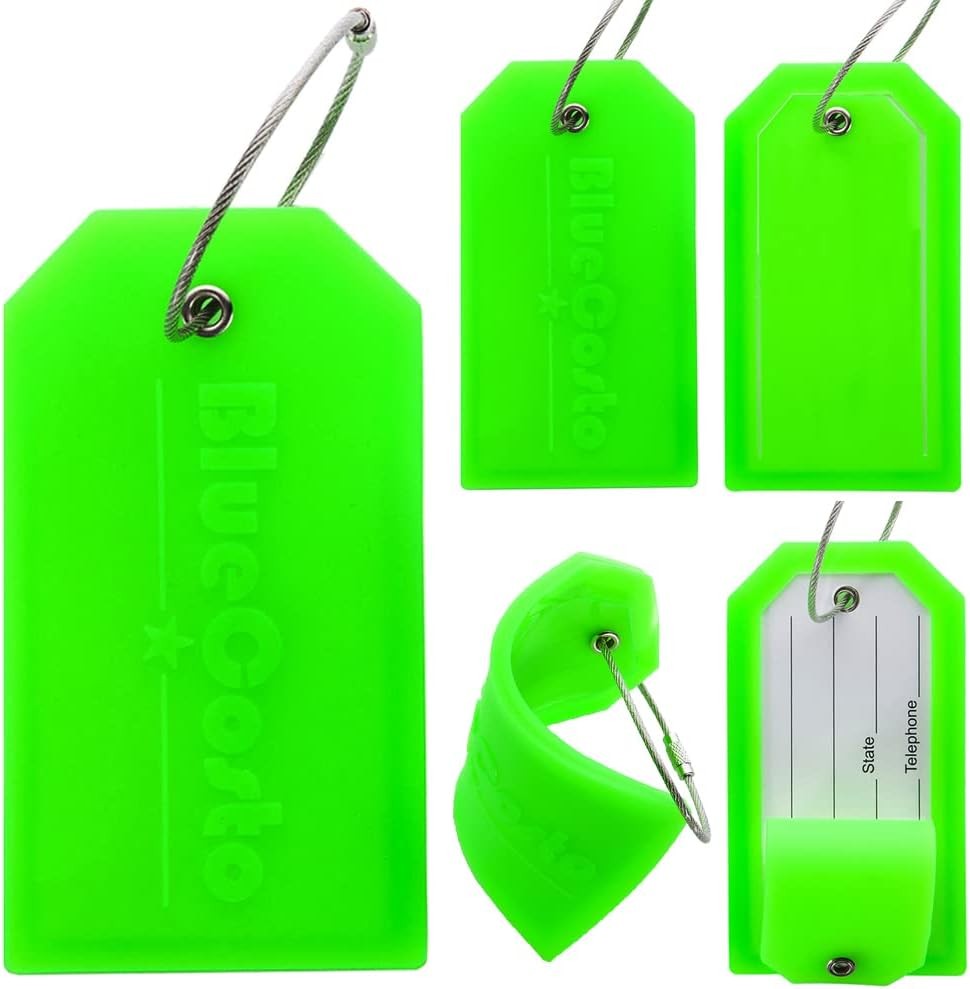 Tags For Suitcases Travel Suitcase Tag W/privacy Cov