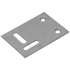 6 Packungen à 10 flache Keilrahmenplatte - 53 x 38 mm - verzinkt