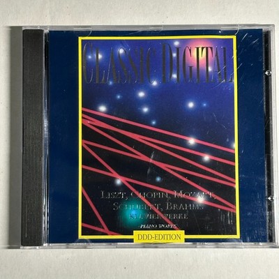Classic Digital Piano Works CD Liszt Chopin Mozart Schubert Brahms DDD