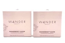 NEW 2X Wander Beauty Wanderess Glow After Hours Highlight Travel Sz 0.07oz Each