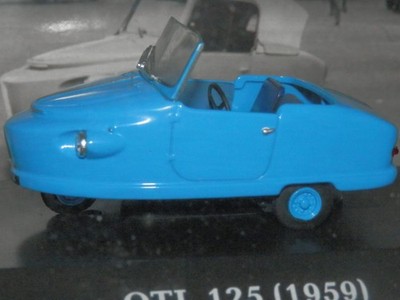 Modell im Maßstab 1:43. Oti 125. 1959. Blau OTI