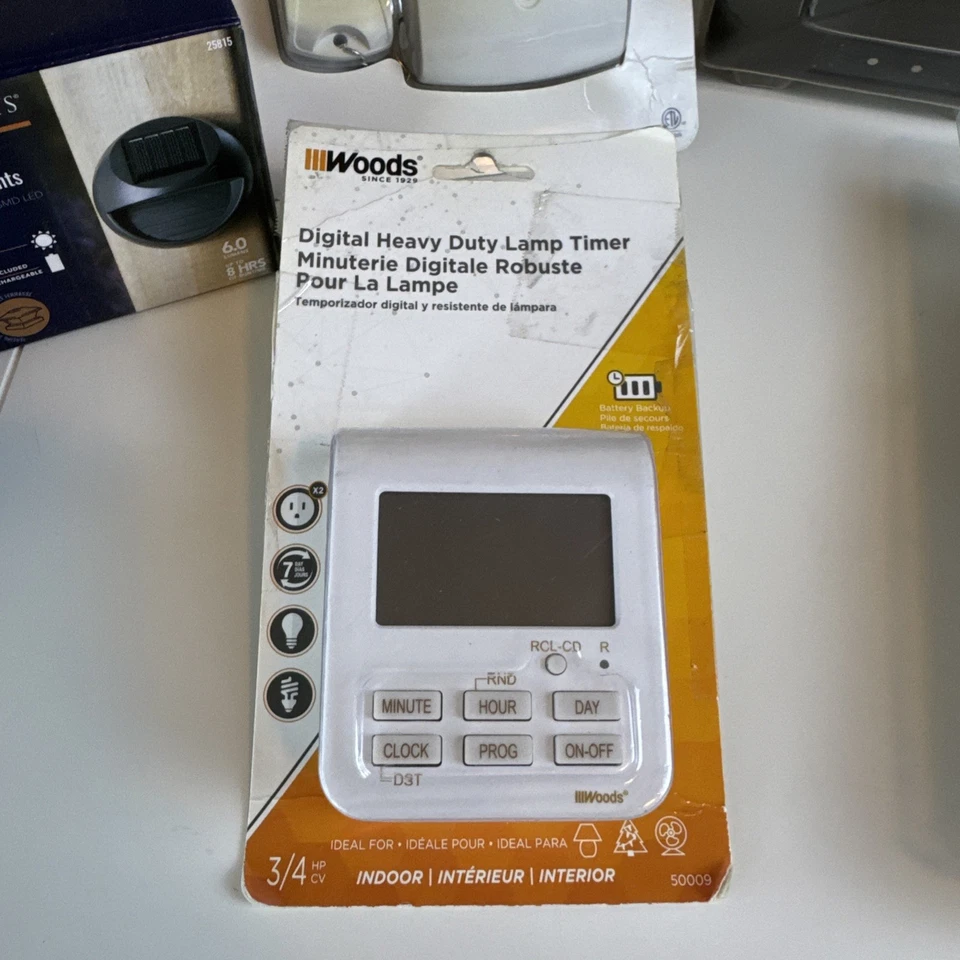 Juego de 11 Piezas - Temporizador de Lámpara Digital, Interruptor de Control Remoto, Proyector, Temporizadores Nuevo Foto 2 de 4