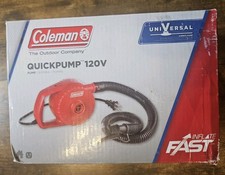 Coleman Quick Pump 120V Portable Air Pump for...