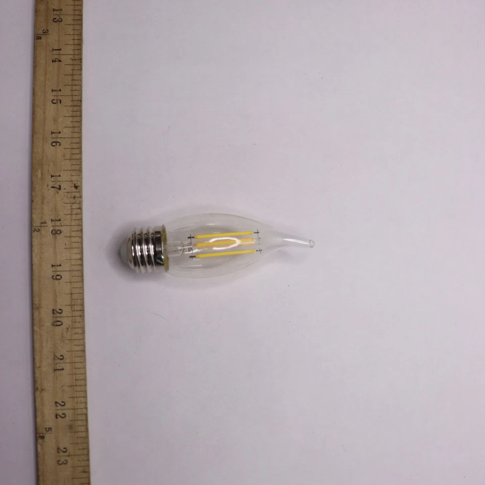 Westinghouse Dimmable LED Light Bulb Glass Soft White Clear 2700K 40W 120V - Image 4 of 4