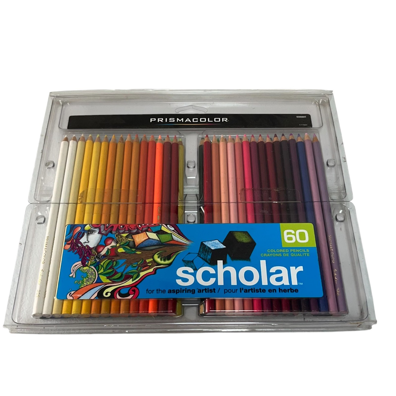Prismacolor 92808HT Scholar Colored Pencils, 60-Count BRAND-