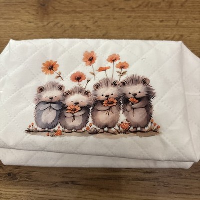 Neu Wilde Tiere Beutel Reißverschluss Stifte Haare Baby Make-up Geschenk