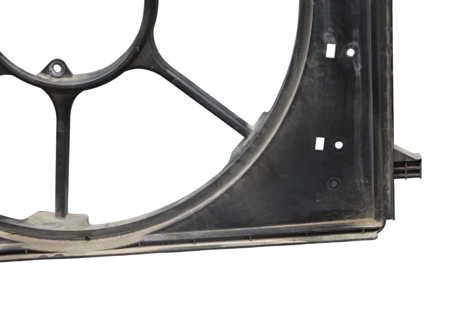 14-20 Maserati Gihibli S Radiator Cooling Fan Shroud Cover 670009822 Oem