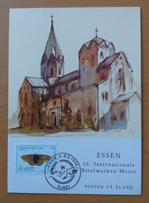 Aland - Ausstellungskarte Briefmarkenmesse Essen 1994 - Schmetterlinge