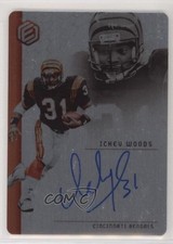 2018 Panini Elements Signatures Steel 159/199 Ickey Woods #SS-90 Auto 0bd