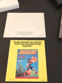 Adventures of BAYOU BILLY (Nintendo NES) Complete + Protector, Untested 