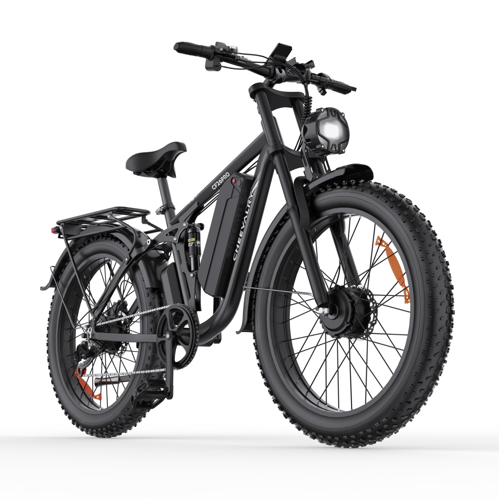 Bicicletta Elettrica CF26 PRO 26 Pollici 2000W Doppio Motore E-Mountain Bike 48V 23Ah E-Bike foto 2