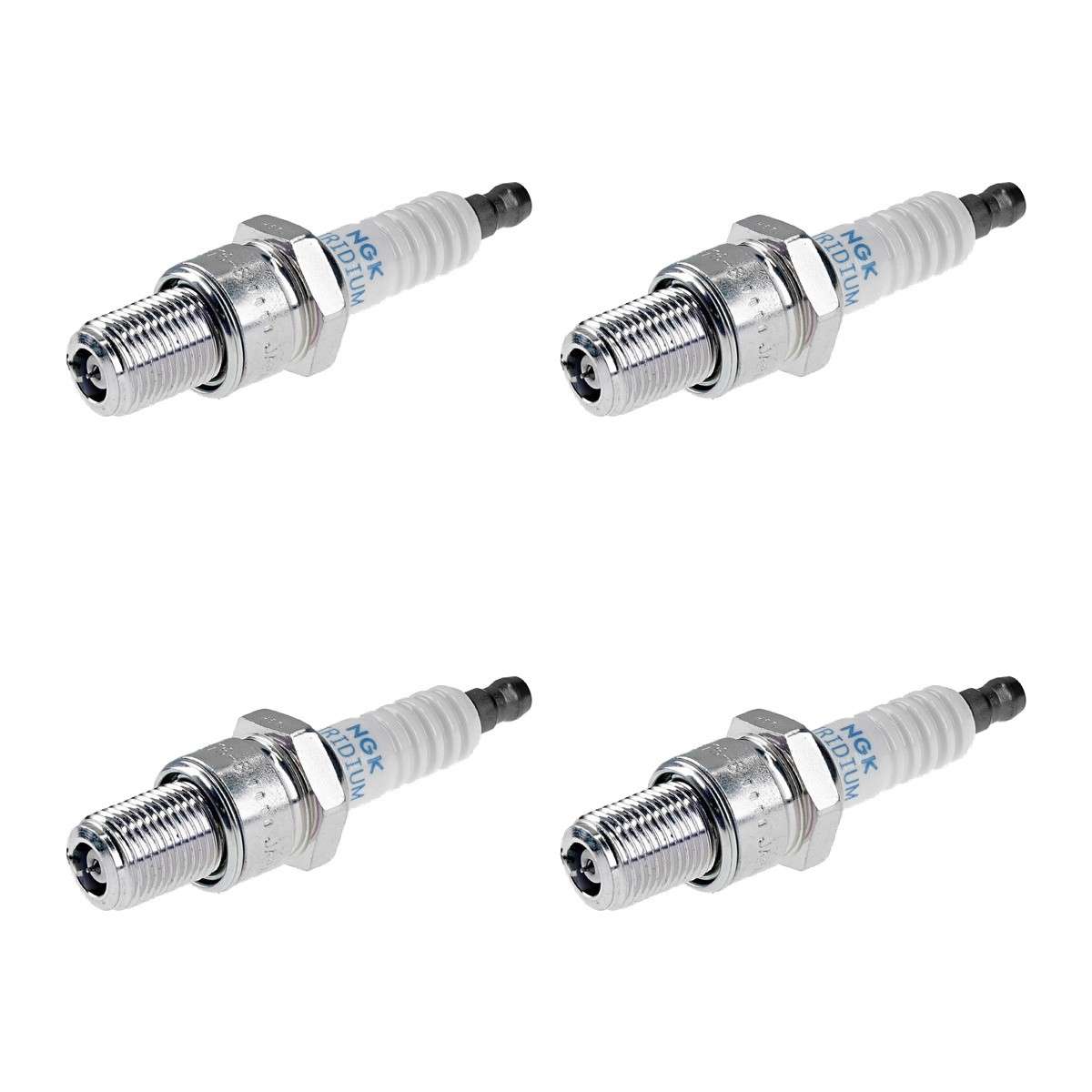 NGK 8 Candele Accensione Fisso SAE Per KAWASAKI M14x1,25 19mm - Immagine 3