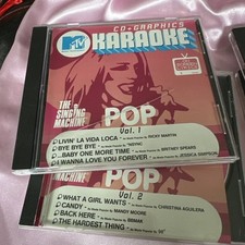 Karaoke: Mtv Pop 1, 2 And 7, 8- Audio CD By Various Artists