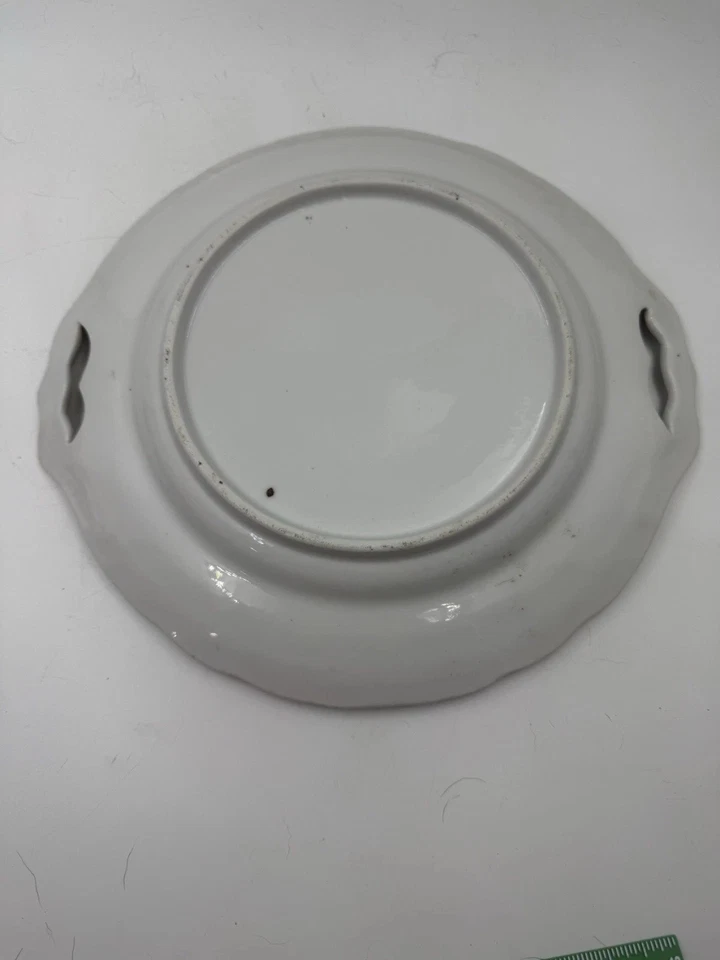 Antique English Fancy Passover SEDER PLATE Very Pretty!! - Image 3 of 3