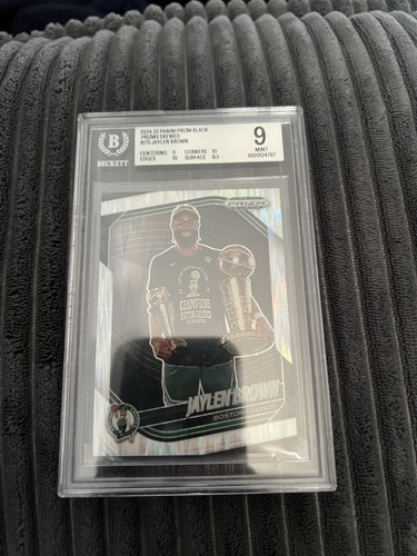 2024-25 Panini Prizm Black Prizms Skewed Jaylen Brown /249 #170