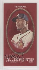 2017 Topps Allen & Ginter's X Mini Red 5/5 Julio Teheran #71 0ws