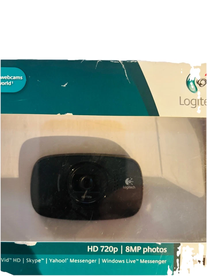 New Logitech C510 Black HD Webcam - HD 720p 8 MP - New Old Stock - Image 2 of 4