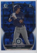 2023 Bowman Sapphire Edition Chrome Prospects Axel Sanchez #BCP-73 1n2k