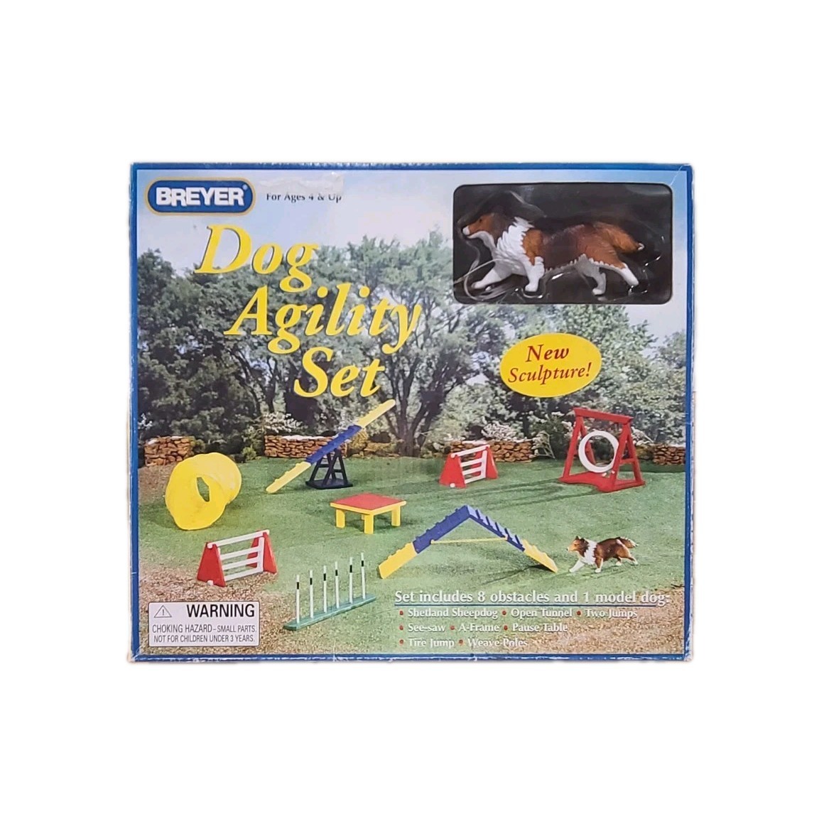 アジリティ　フィギア BREYER Dog Agility Set Breyer Dog Agility Play Set | eBay