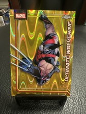 2026 Topps Chrome Marvel Comics Ultimate Wolverine Gold Refractor /50 #184