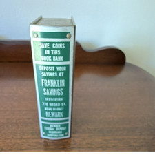 Franklin Savings Institution Metal Book Coin ...