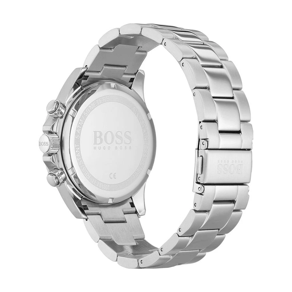 Orologio da uomo Hugo Boss Hero 1513755 argento cronografo - Immagine 3 di 4