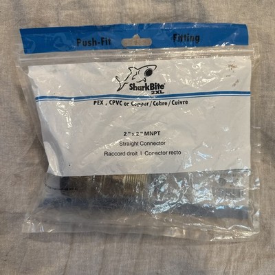 Sharkbite 2XL SB115450M 2'' X 2'' MNPT Male Adapter - Push-Fit Fitting 52977